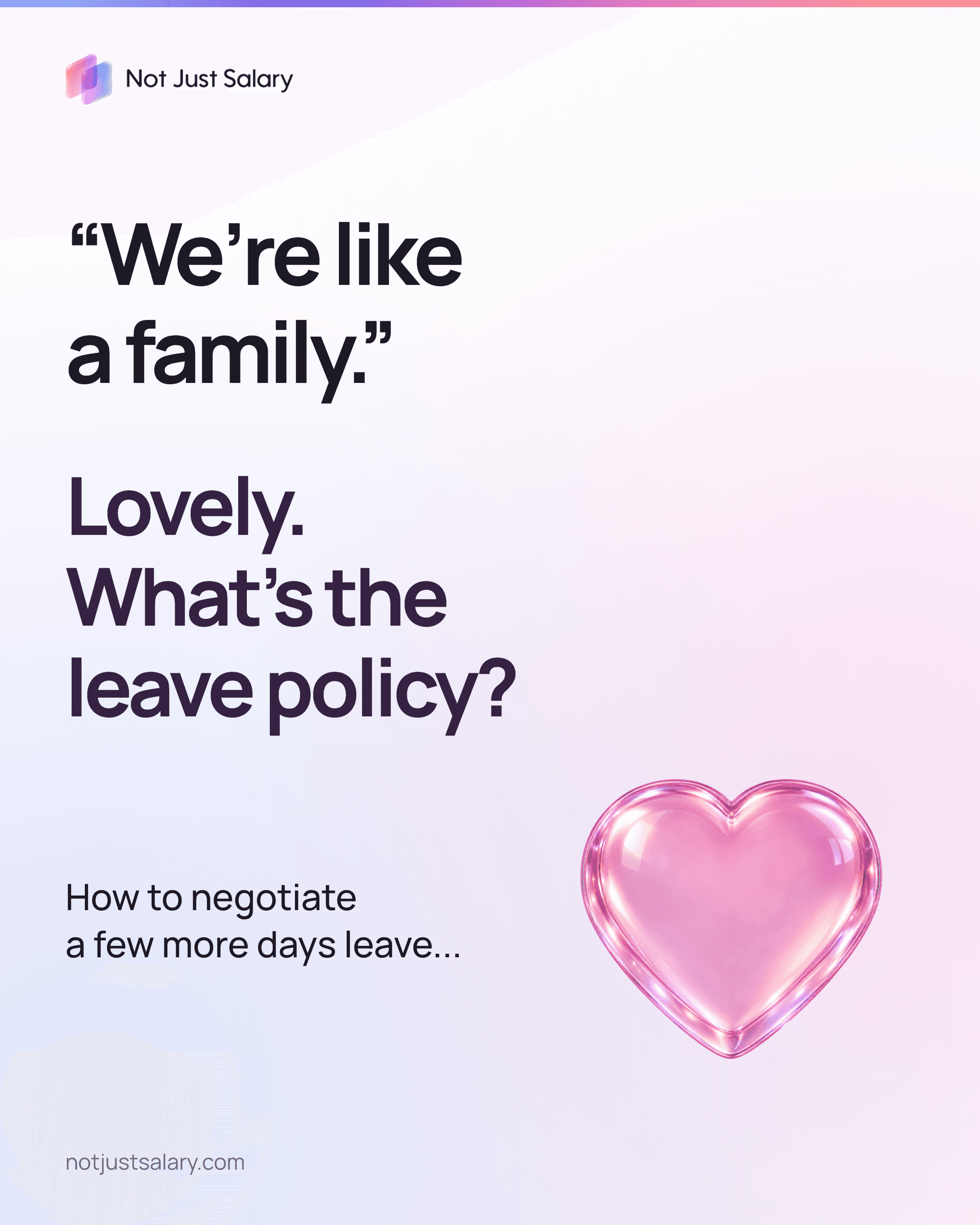 A visual guide to negotiating more annual leave
